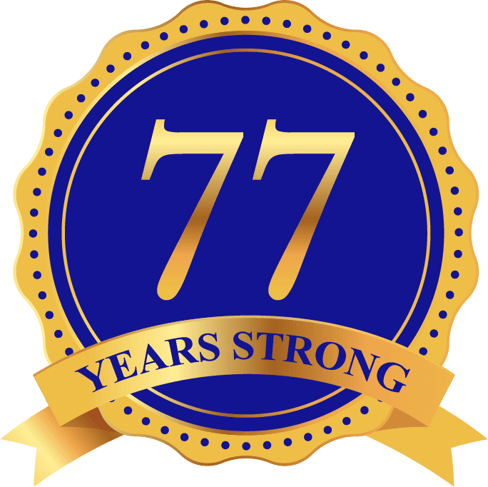77 yrs strong@3x-8