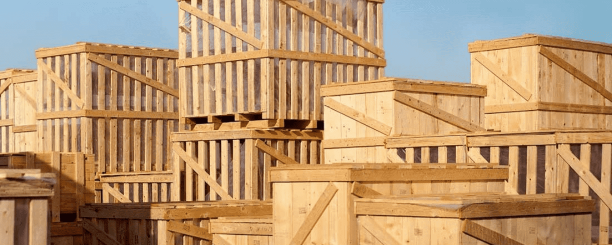 Timber crates provide an ideal environment, serving as a fortress for your electronic products