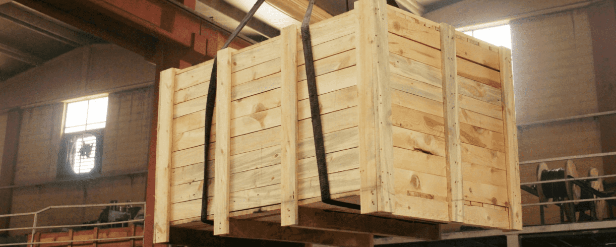 timber crates stand as stalwart guardians of your valuable cargo
